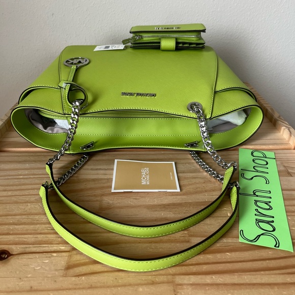 🌼Michael Kors Jet Set Travel Large Chain Shoulder Tote Set - Picture 5 of 16